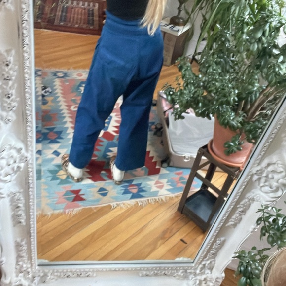 AS EVER Tanker tie pant in blue - Picture 5 of 6